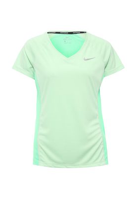 NIKE   W NK DRY MILER TOP V-NECK