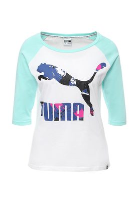 Puma  Archive Logo 3 4 Raglan Tee